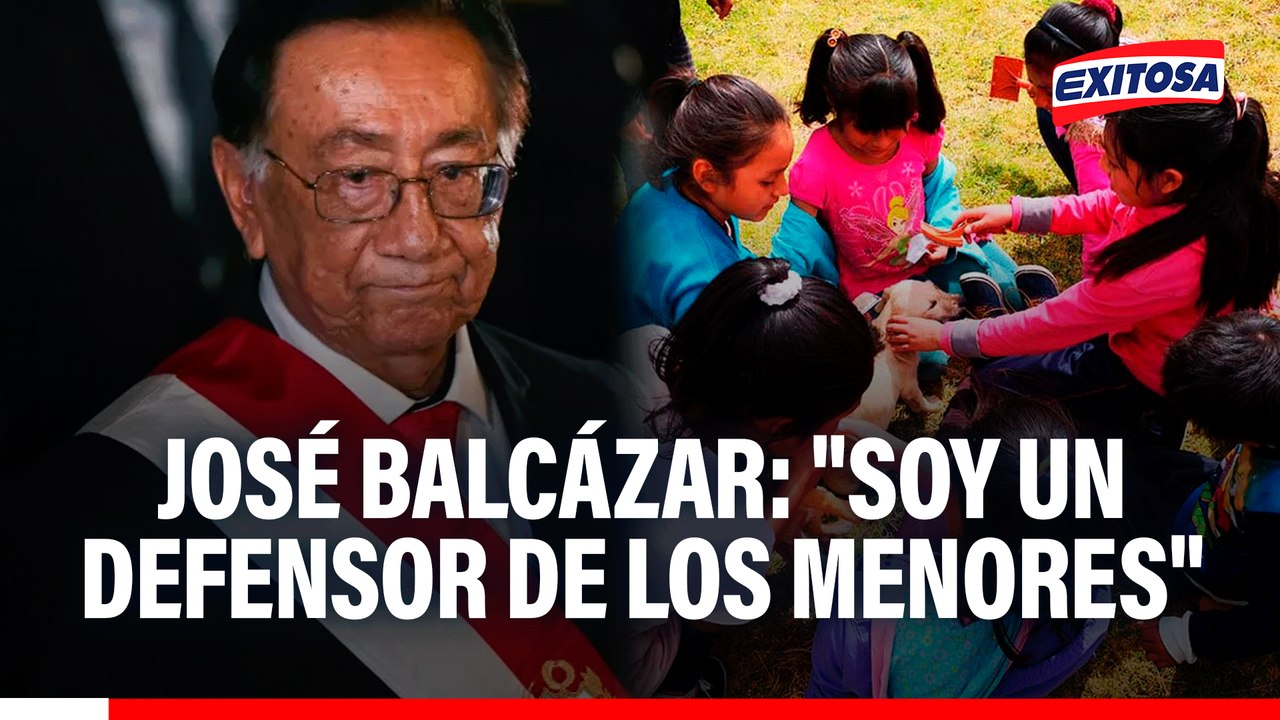 José Balcázar aclara sobre matrimonio infantil: "Soy un defensor de la familia y los menores"