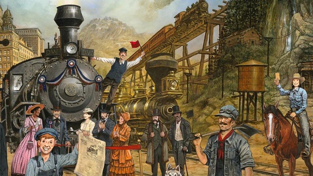 Zug um Zug-Brettspiel: Trailer zur Legacy-Version 'Legenden des Westens'