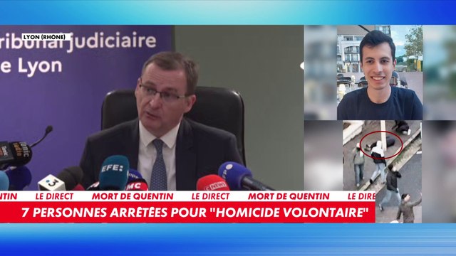 Thierry Dran, procureur de Lyon : «Ces 7 personnes ont entre 20 et 26 ans. Trois sont proches de la mouvance d'ultragauche»