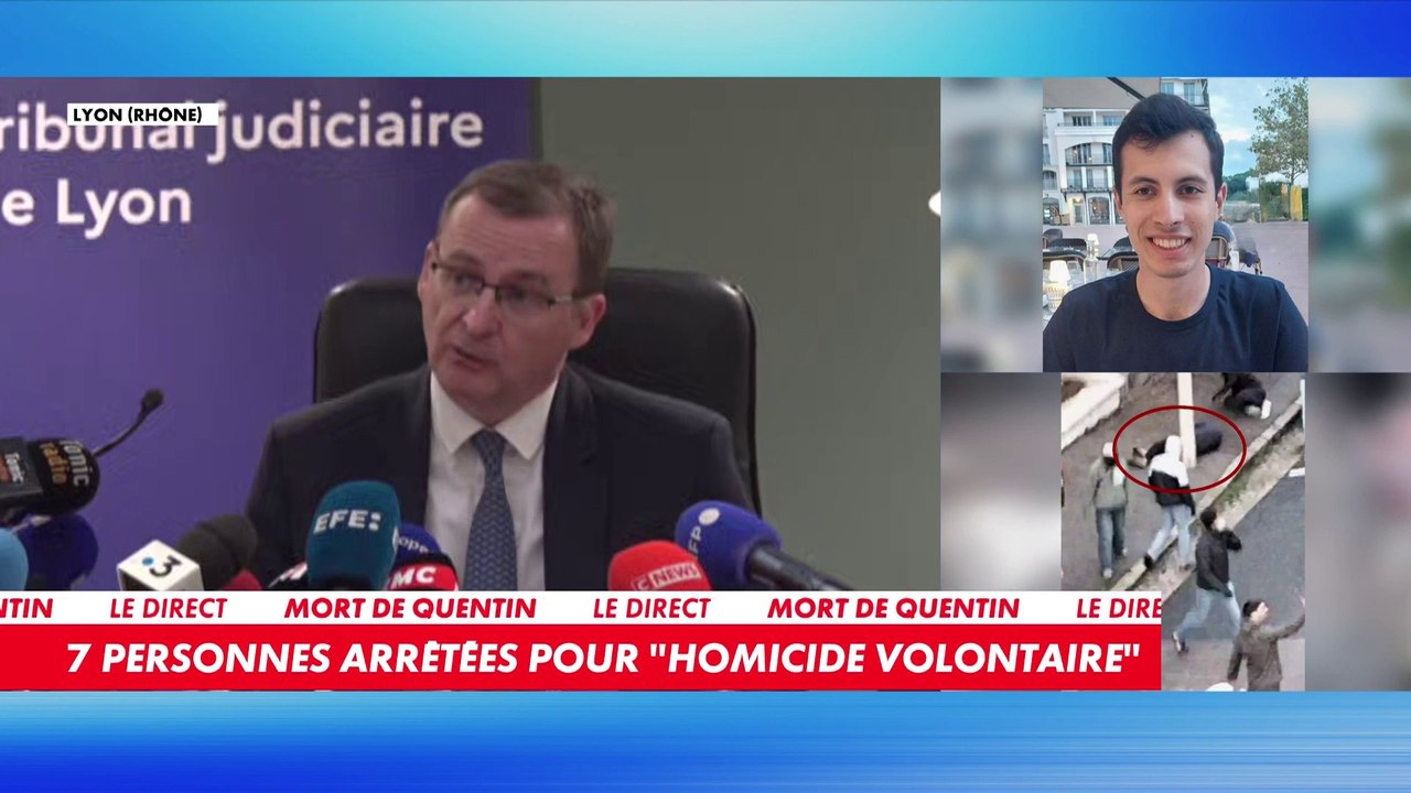 Thierry Dran, procureur de Lyon : «Ces 7 personnes ont entre 20 et 26 ans. Trois sont proches de la mouvance d'ultragauche»