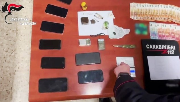 Spaccio vicino scuole, blitz dei carabinieri nell'Ovadese: un arresto e due denunce (19.02.26)
