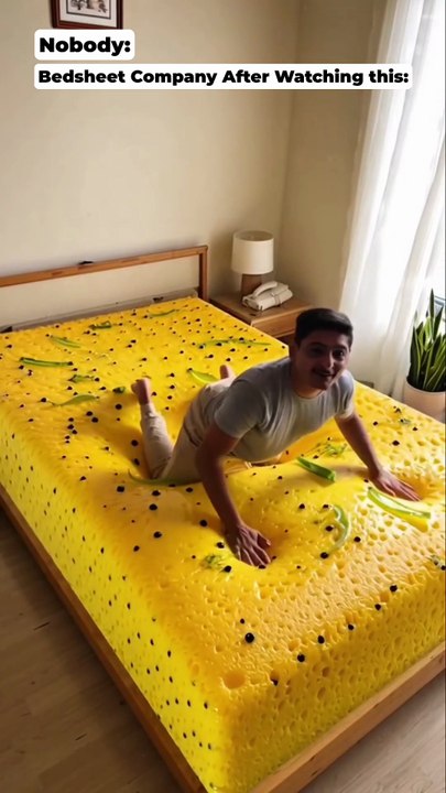 Khaman-Dhokla Bed...What?!🛌