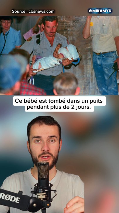 Ce bébé est tombé dans un puits pendant plus de 2 jours.