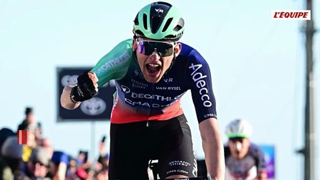 Paul Seixas remporte la deuxième étape du Tour de l'Algarve, la première victoire de sa carrière - Cyclisme - Tour d'Algarve