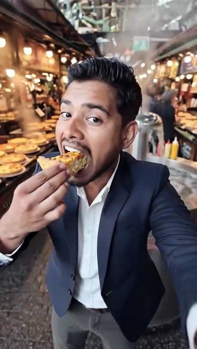 OMG! A whole city made from quiche 😱 Khate Peete Vlog Inside!