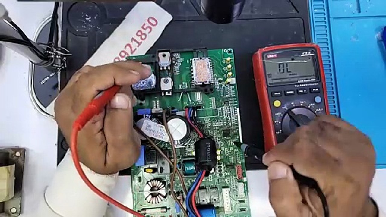 PEL Orient Dc inverter ac E5 error outdoor pcb Dc inverter ac all pcb world's best training center