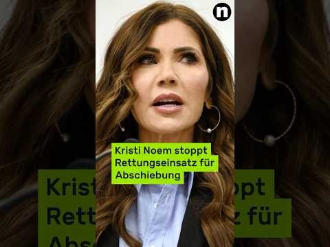 Donald Trump: Krisenalarm beim Heimatschutz – Kristi Noem stoppt Rettungseinsatz für Abschiebung