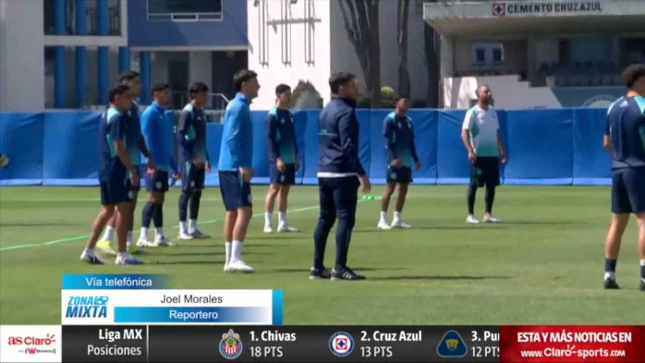 ”Si Cruz Azul quiere terminar líder es  ahora ante las Chivas”