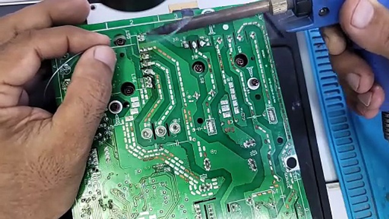 #1055 PEL Orient Dc inverter ac E5 error outdoor pcb Dc inverter ac all pcb world's best repairing center