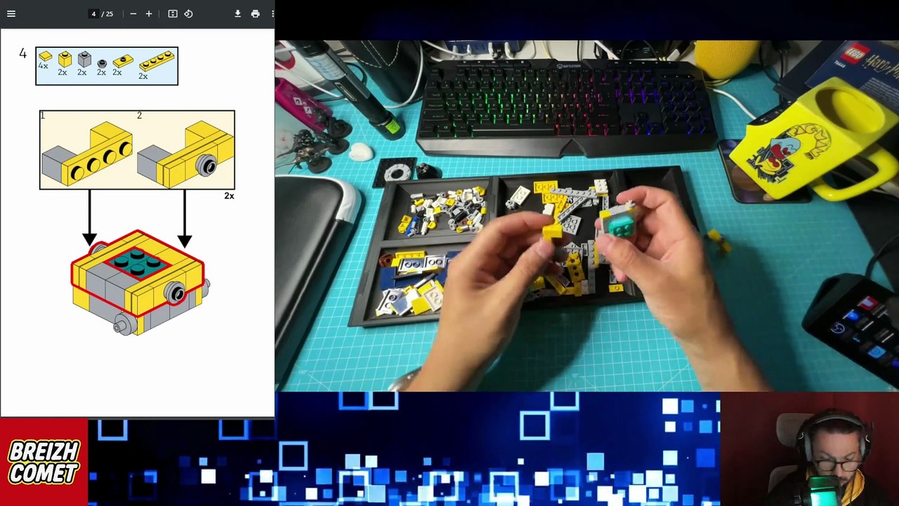 Montage LEGO SVOM