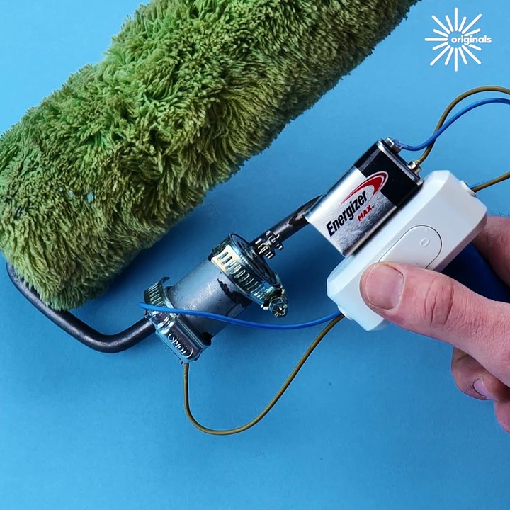 Automate your painting with this roller hack 💯