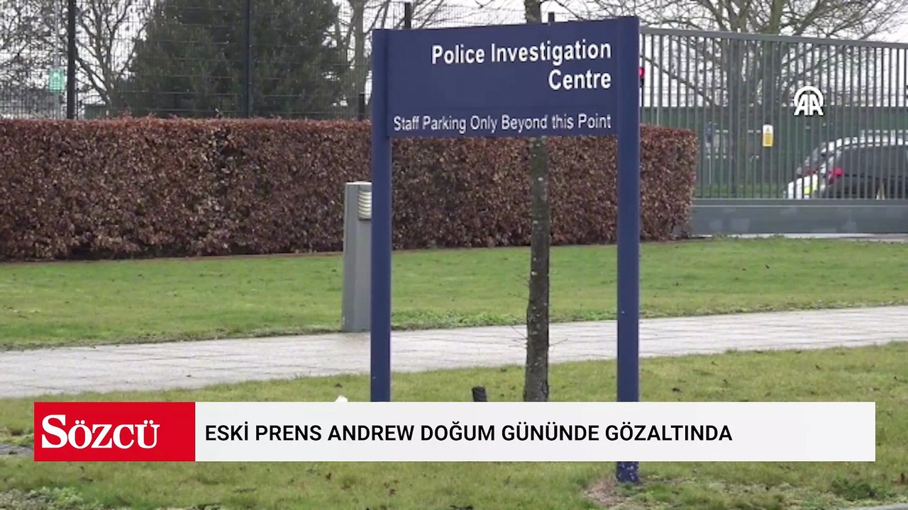 Eski Prens Andrew doğum gününde gözaltında