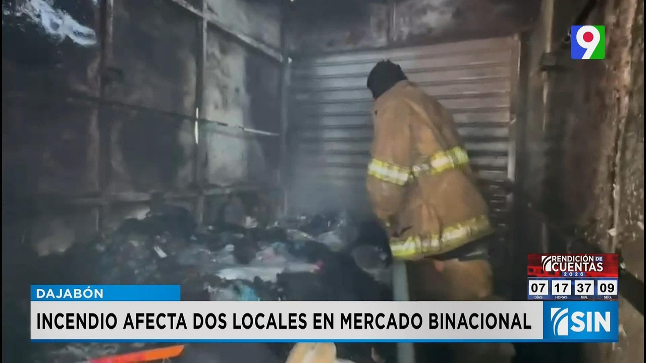 Incendio en mercado Binacional afecta dos locales | Primera Emisión SIN
