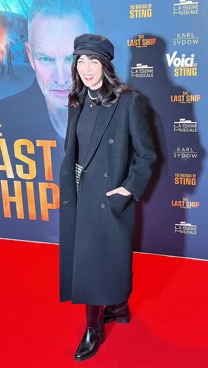 Première de The Last Ship, la comédie musicale...
