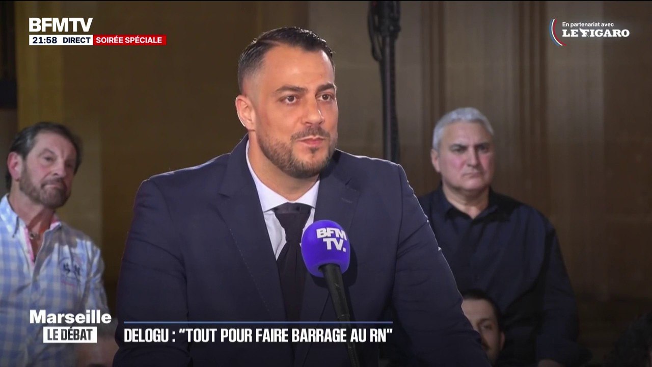 Municipales à Marseille: Sébastien Delogu (LFI) assure qu'il fera "tout pour faire barrage à Franck Allisio et au RN"