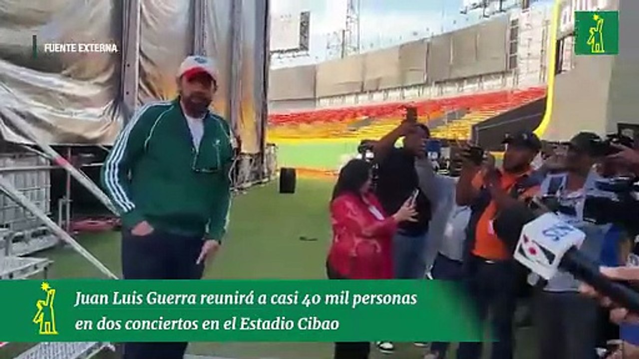 Juan Luis Guerra reunirá a casi 40 mil fanáticos en dos conciertos en Santiago