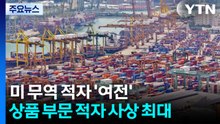 '트럼프 관세'에도 미국 상품 적자 사상 최대...중국 축소·타이완 급증 / YTN