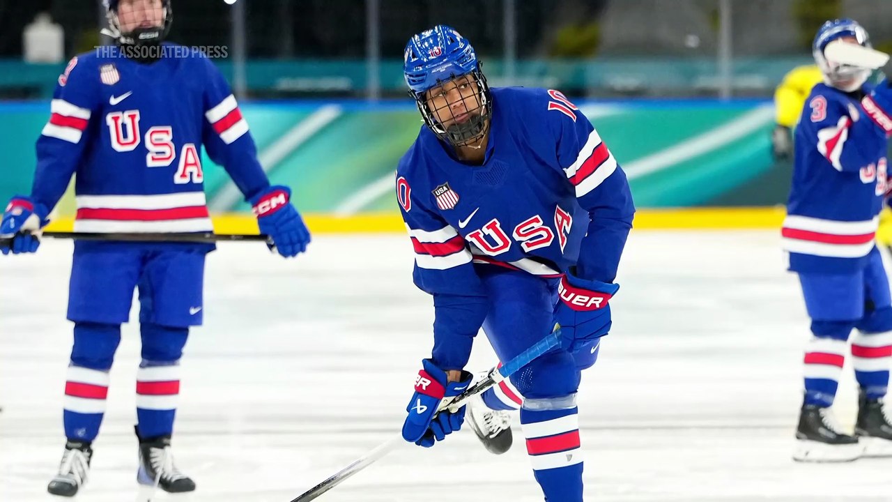 Laila Edwards makes history as first Black woman to play ice hockey for Team USA at the Olympics