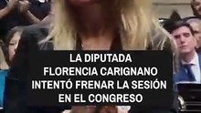 📢 FLORENCIA CARIGNANO DESENCHUFÓ EL TAQUÍGRAFO PARA DILATAR LA SESIÓN EN EL CONGRESOLa diputada