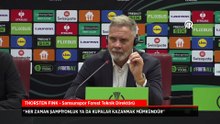 Samsunspor Teknik Direktörü Thorsten Fink: Tarih yazmaya devam etmemiz lazım
