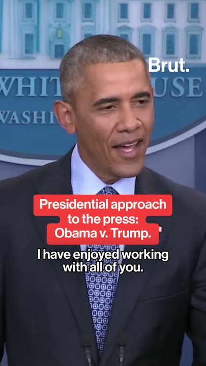 Obama v. Trump on the American media.