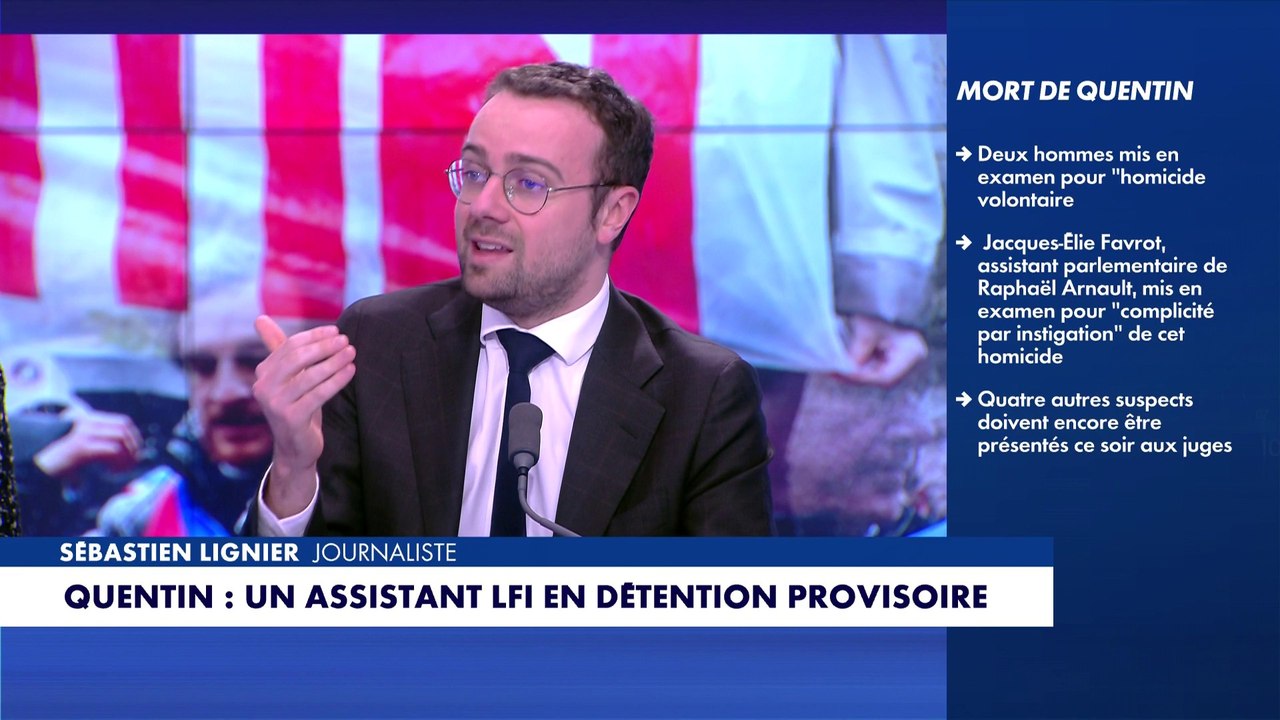 Sébastien Lignier : «Je ne vois pas comment LFI peut tenir dans son soutien à Raphaël Arnault»