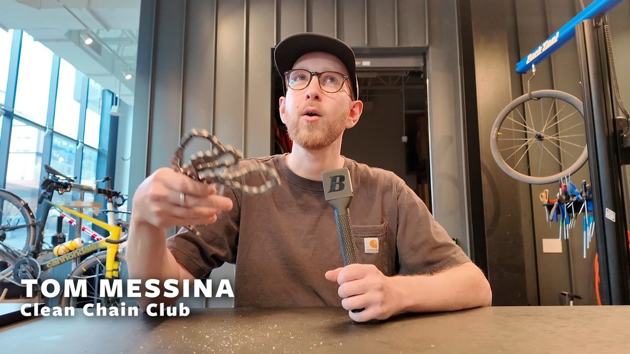 Tom On Chain Waxing | Bicycling