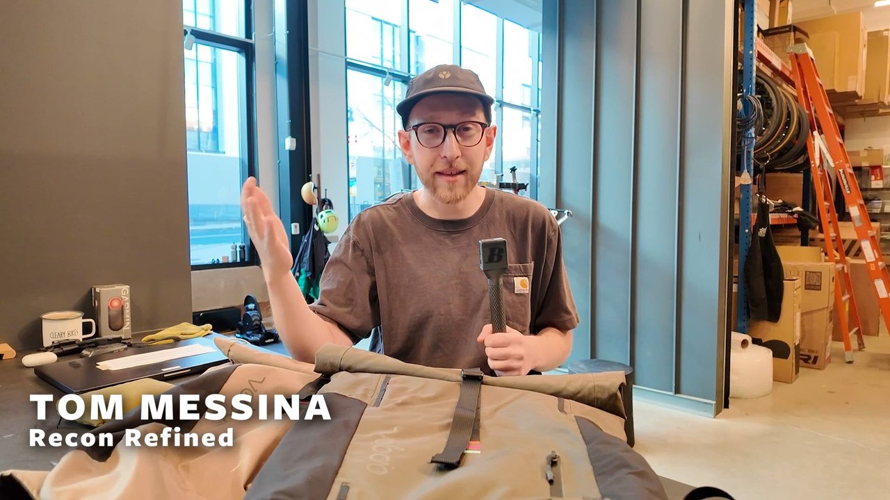 Tom On Commuter Backpacks | Bicycling