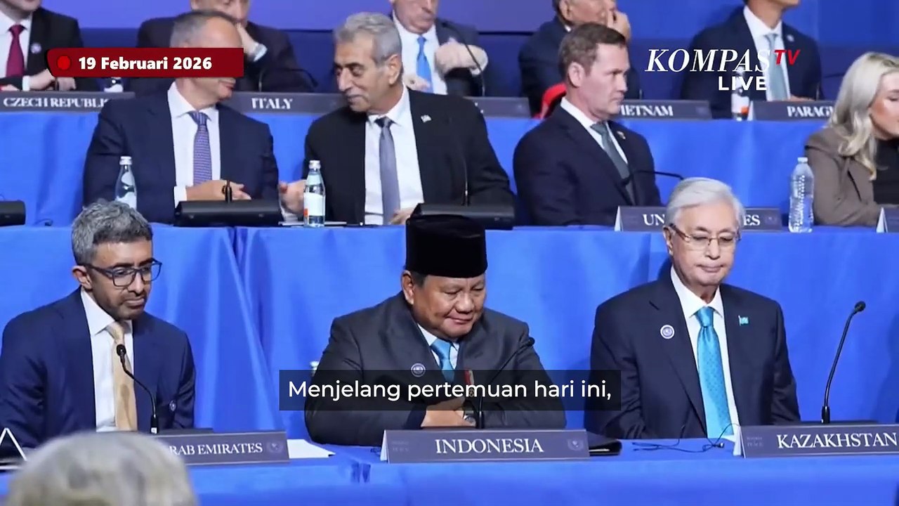 [Full Terjemahan] TOK! Trump Teken Resolusi Board of Peace, Komitmen 6,5 Miliar Dolar untuk Gaza
