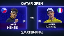 Mensik stuns Sinner in Qatar Open quarter-finals