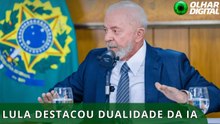 Discurso de Lula em cúpula da IA foi ponderado, avalia especialista