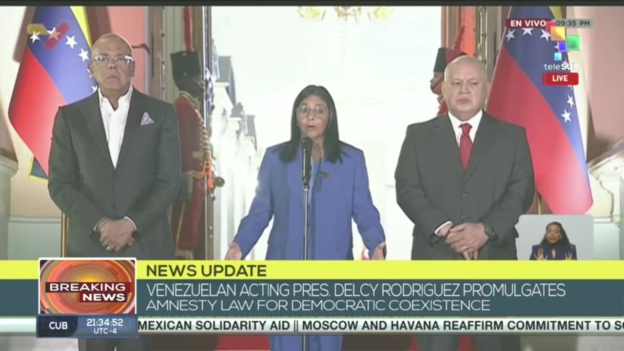Delcy Rodriguez: Let’s listen to every Venezuelan who has a case