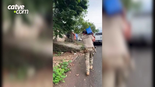 Ação conjunta apreende 15 quilos de maconha às margens do Rio Paraná em Foz do Iguaçu