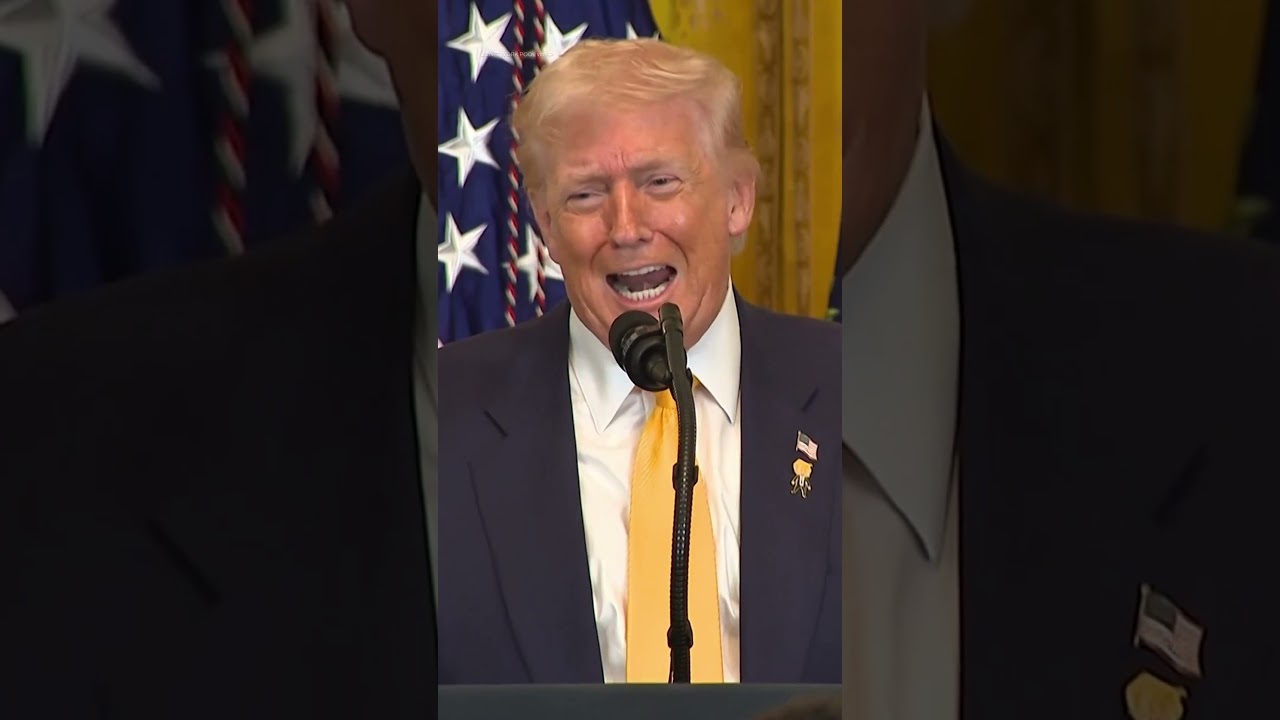 Trump speaks on Black History Month at the White House following criticism of racist post