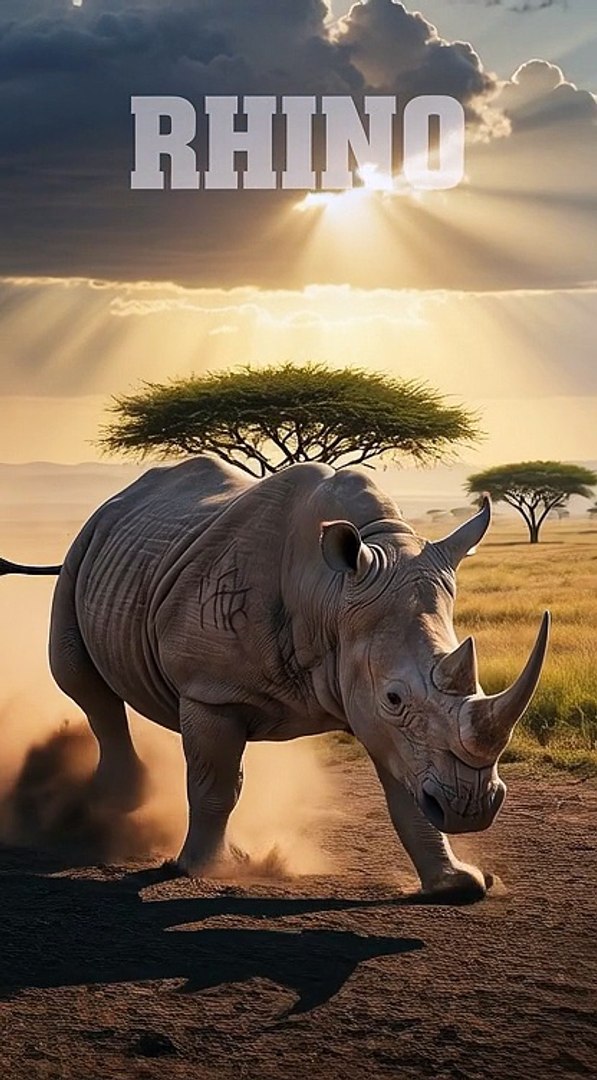 ⁣Rhino #fyp #viral #trending #animals #wildlife #rhinos