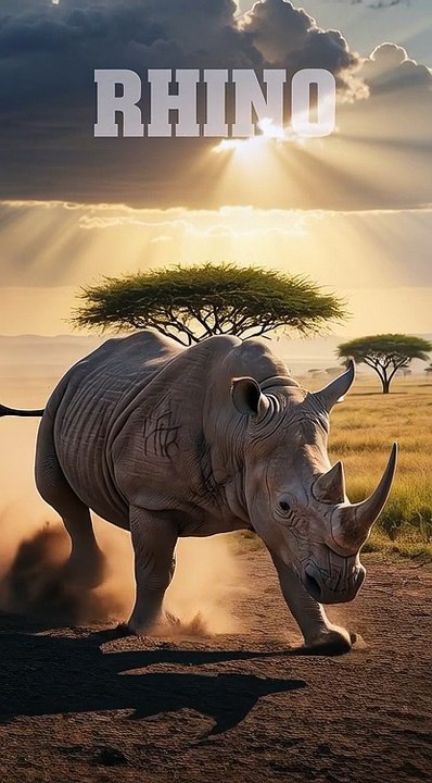Rhino #fyp #viral #trending #animals #wildlife #rhinos