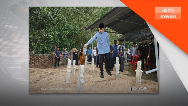 Tengku Mahkota Pahang ziarah waris lima sekeluarga maut Tragedi Cerating Damai
