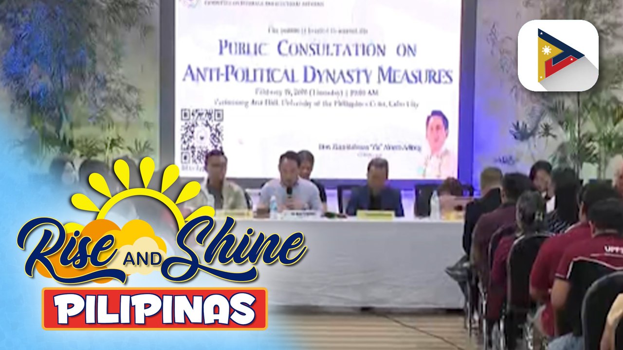 Kamara, nagsagawa ng public consultation sa Cebu hinggil sa ‘Anti-Political Dynasty’ Bill; pagpapataw ng kriminal na parusa, iminungkahi ng isang residente para sa mga lalabag sa panukalang batas | ulat ni Vel Custodio