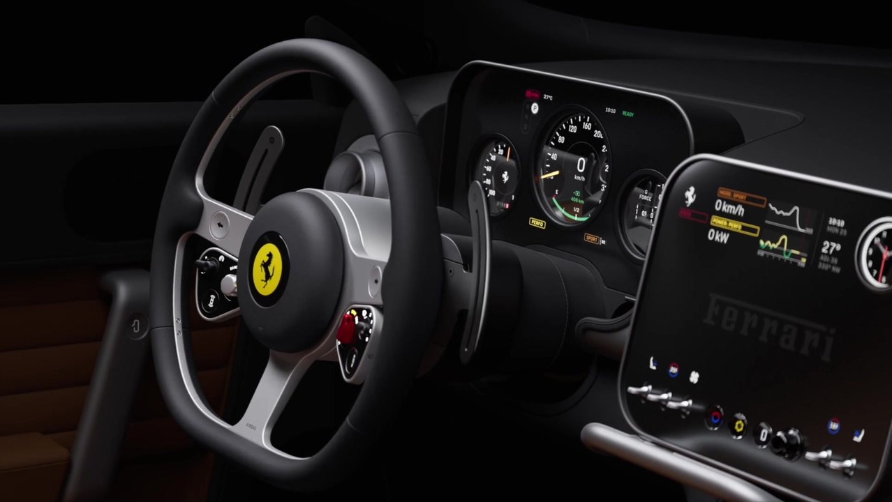 Ferrari Luce - una era en la que diseño, ingeniería e imaginación convergen para crear algo que antes no existía