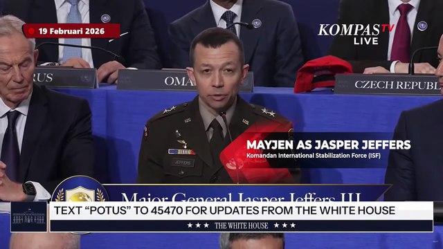 Mayjen Jasper Umumkan Indonesia, Ditetapkan sebagai Wakil Komandan ISF di Gaza