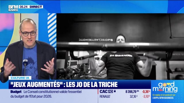 Culture IA : Jeux augmentés , les JO de la triche, par Anthony Morel - 20/02