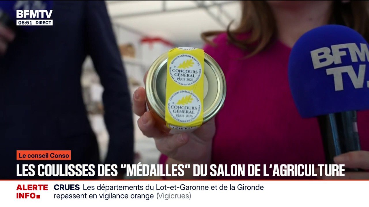LE CONSEIL CONSO: Au concours général agricole, près de 8.000 jurés vont noter et déguster à l'aveugle de nombreux produits du terroir français