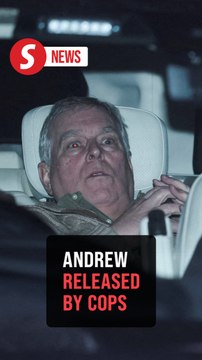 King Charles' brother Andrew released after arrest over misconduct relating to Epstein