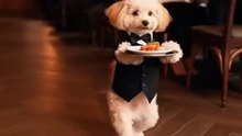 Cute waiter
