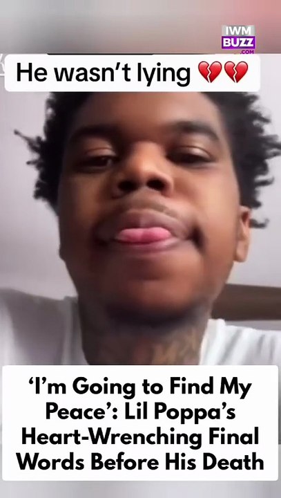 American rapper Lil Poppa, aka Janarious Mykel Wheeler passed away at 25; viral video shows his heart wrenching final words