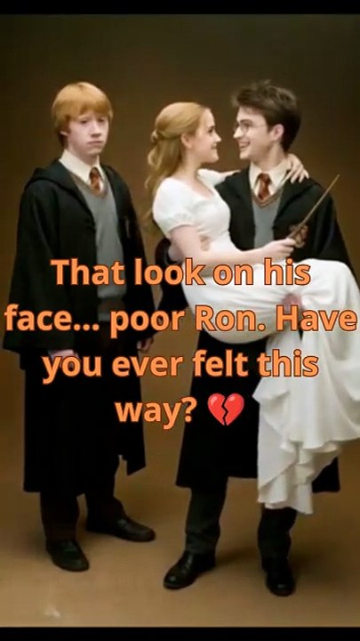 The painful ending we never saw. 💔 Ron's heart is broken. What if_ ✨#HarryPotter #AlternativeEnding