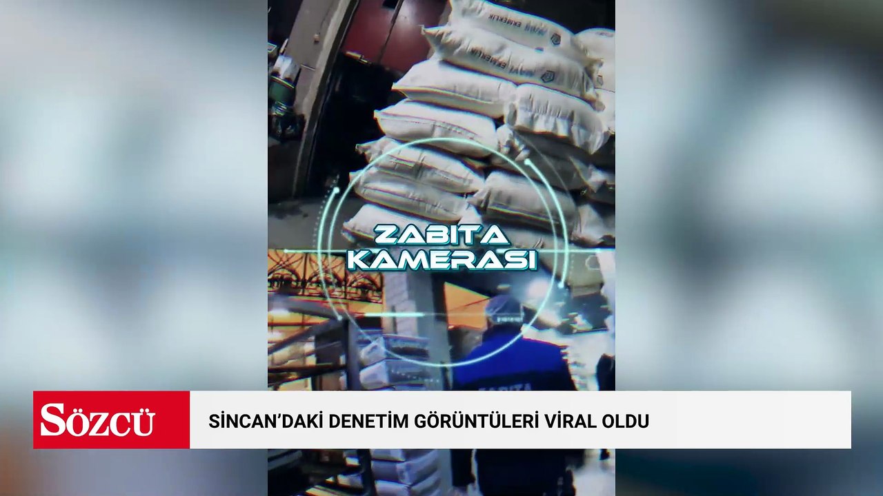 Karşılaştığı manzara karşısında ne yapacağını şaşırdı: Sincan'daki denetim görüntüleri viral oldu