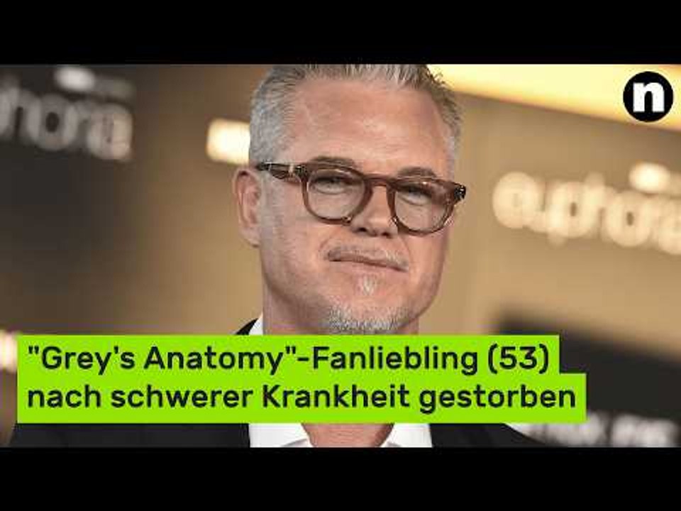 Eric Dane ist tot: 'Grey's Anatomy'-Fanliebling (53) nach schwerer Krankheit gestorben