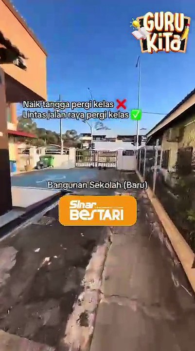 Berhati-hati ketika melintas