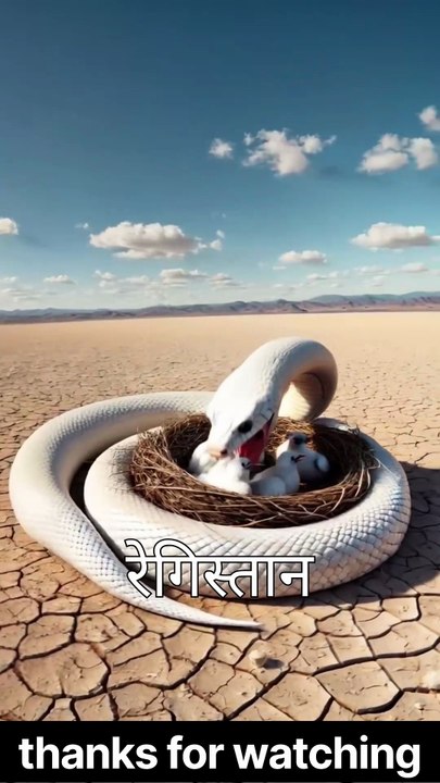 सफेद सांप ने खा लिए मासूम चूज़े! 🐍😭 | Emotional Kids Story in Hindi #shorts